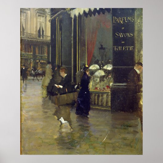 La Parfumerie Viollet, Boulevard des Capucines Poster (Vorne)