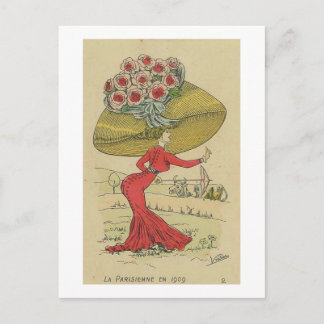 La Parisienne Postkarte