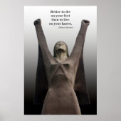 La Pasionaria Freedom Fighter Poster Print (Vorne)