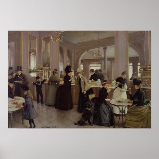 La Patisserie Gloppe Poster (Vorne)