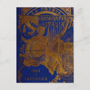 La Patria Sardinia Postkarte