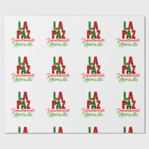 La Paz Abteilung Wunder Geschenkpapier