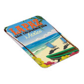 La Paz Baja California Sur Mexico Reiseplakat Magnet (Rechte Seite)