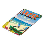 La Paz Baja California Sur Mexico Reiseplakat Magnet (Linke Seite)