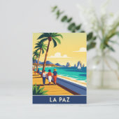 La Paz Baja California Sur Mexiko Postkarte (Stehend Vorderseite)