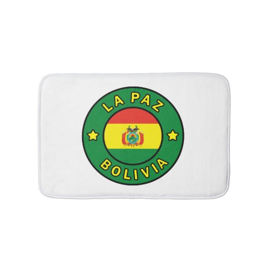 La Paz Bolivia Badematte (Vorderseite)