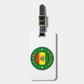 La Paz Bolivia Gepäckanhänger (Vorderseite vertikal)