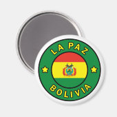 La Paz Bolivia Magnet (Vorderseite/Rückseite)