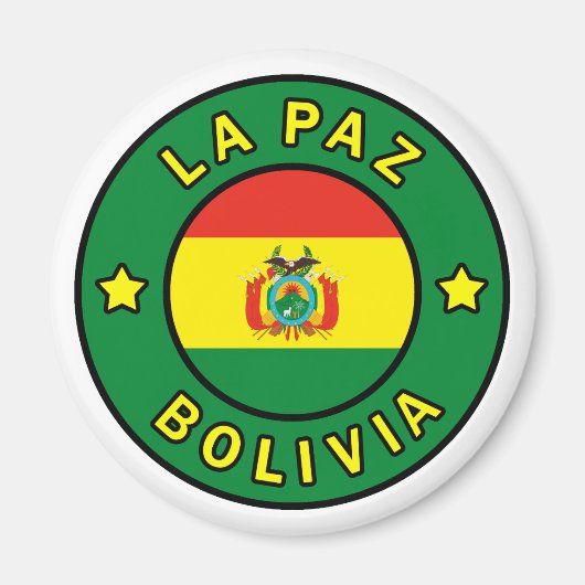 La Paz Bolivia Magnet (Vorne)