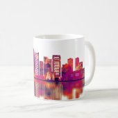 La Paz Bolivia Skyline Kaffeetasse (VorderseiteRechts)