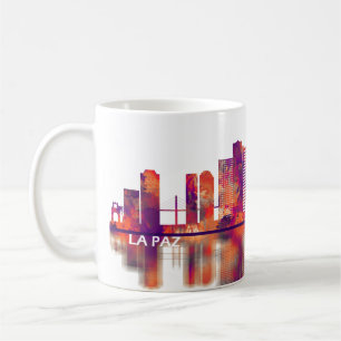 La Paz Bolivia Skyline Kaffeetasse