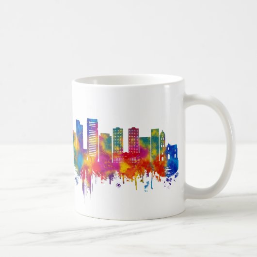 La Paz Bolivia Skyline Kaffeetasse (Rechts)