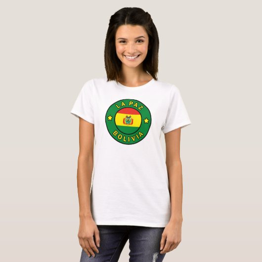 La Paz Bolivia T-Shirt (Vorne ganz)