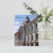 la paz bolivien postkarte (Stehend Vorderseite)