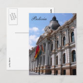 la paz bolivien postkarte (Vorne/Hinten)