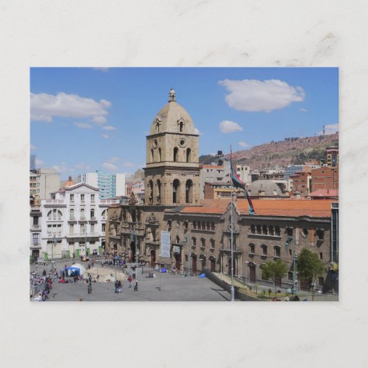 La Paz, Bolivien Postkarte (Vorderseite)