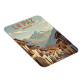 La Paz Bolivien Reise Magnet (Rechte Seite)