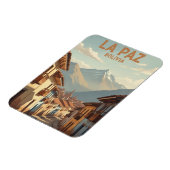 La Paz Bolivien Reise Magnet (Linke Seite)