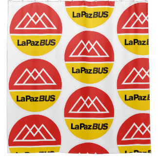 La-Paz-Bus Duschvorhang
