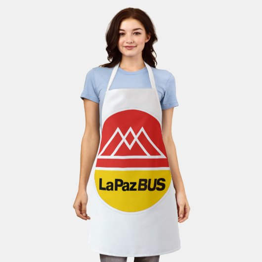 La-Paz-Bus Schürze (Getragen)