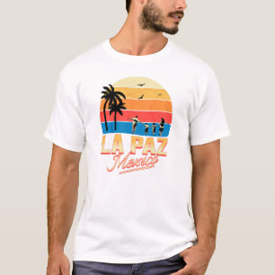 La Paz Mexico Sunset bedrückt T-Shirt