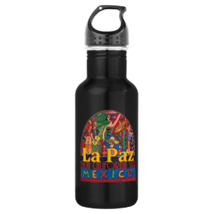 LA PAZ Mexiko Edelstahlflasche