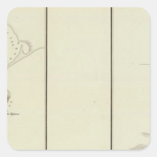 La Paz Quadratischer Aufkleber