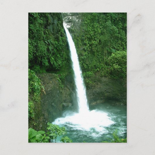 La Paz Wasserfall, Costa Rica Postkarte (Vorderseite)