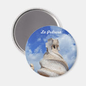 La Pedrera Chimneys Magnet (Vorderseite/Rückseite)