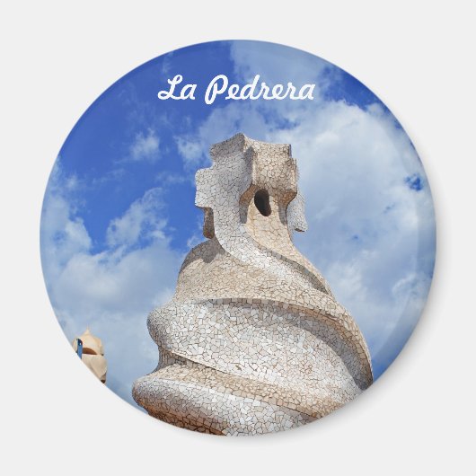 La Pedrera Chimneys Magnet (Vorne)