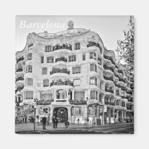 La Pedrera in Barcelona Magnet