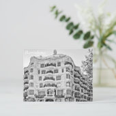 La Pedrera in Barcelona Postkarte (Stehend Vorderseite)
