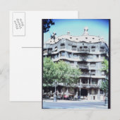 La Pedrera oder Casa Mila, 1905-10 Postkarte (Vorne/Hinten)