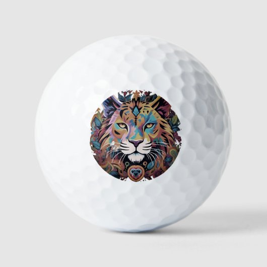 La Pelota de Golf que Rugirá en el Verde" Golfball (Vorderseite)