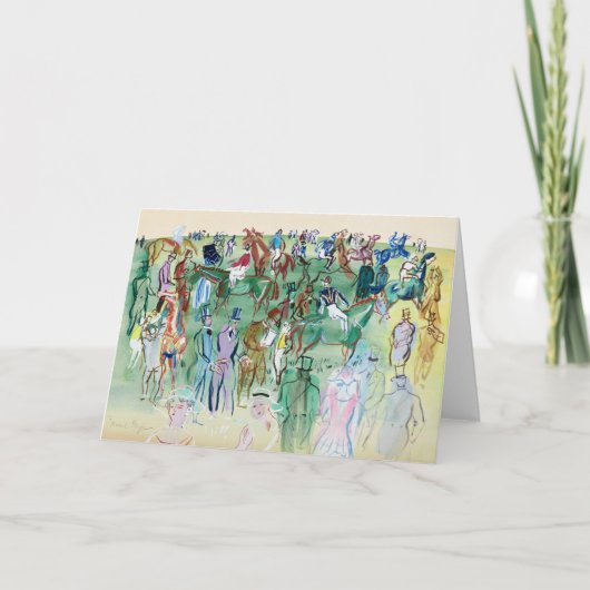 La Pelouse | Raoul Dufy Karte (Vorderseite)