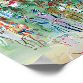 La Pelouse | Raoul Dufy Poster (Ecke)