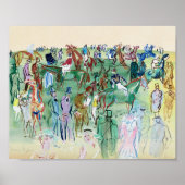 La Pelouse | Raoul Dufy Poster (Vorne)