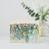 La Pelouse | Raoul Dufy Postkarte (Stehend Vorderseite)