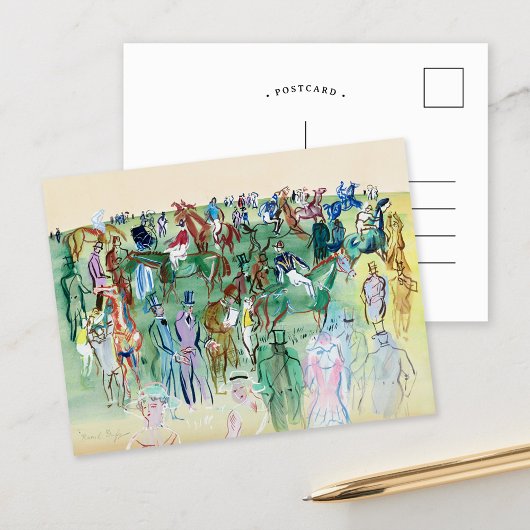 La Pelouse | Raoul Dufy Postkarte