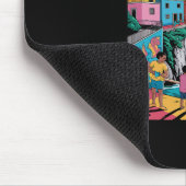 La Perla Puerto Rico Souvenir  Mousepad (Ecke)