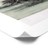 La Perouse at Port Francesci (colour engraving) Poster (Ecke)