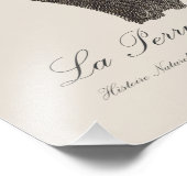 La Perruche a gorge rouge Fotodruck (Ecke)