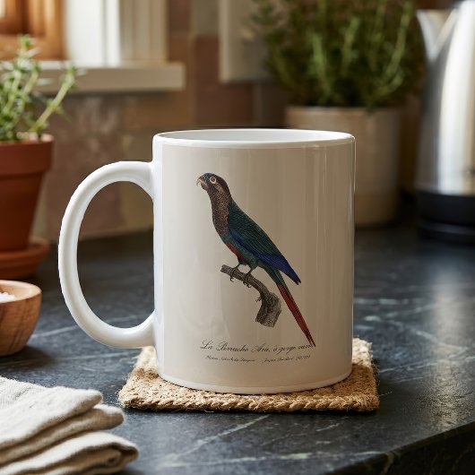 La Perruche Ara, eine Schlucht Kaffeetasse