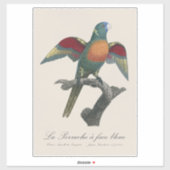 La Perruche, ein Bleistift Aufkleber (Blatt)