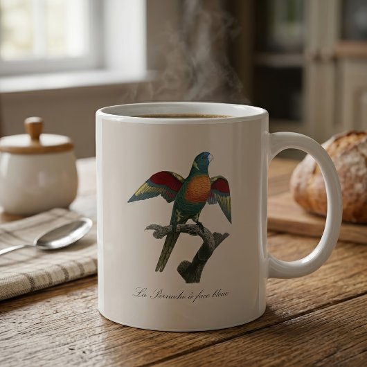 La Perruche, ein Bleistift Kaffeetasse