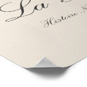 La Perruche, ein Bleistift Poster (Ecke)
