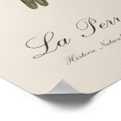 La Perruche, ein Bleistift Poster (Ecke)