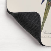 La Perruche - eine Vorfahrt Mousepad (Ecke)