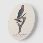 La Perruche fringillaire Große Wanduhr (Winkel)