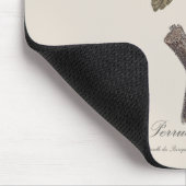 La Perruche fringillaire Mousepad (Ecke)
